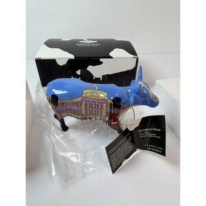Cow Parade 6004 Bovingham Palace London 2002 Figurine with‎ Box Tag